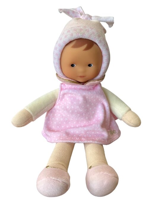 Corolle Other - COROLLE Miss Starry Dreams Plush Doll 10" Soft Body Baby Toy Pink Vanilla Scent